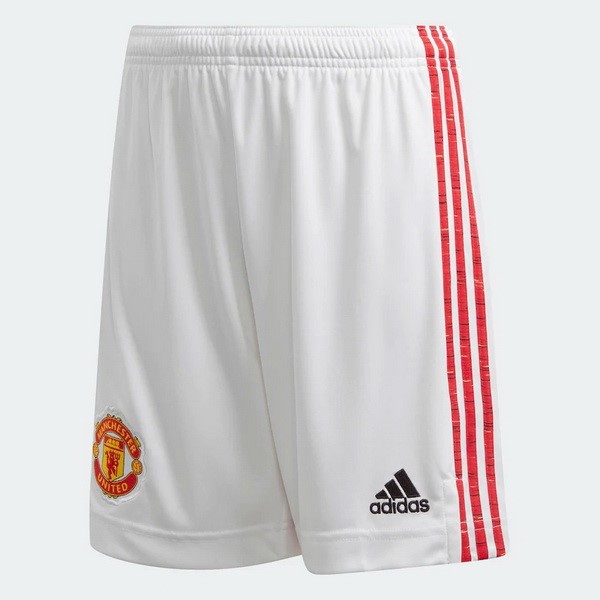 Pantalon Manchester United Domicile 2020-21 Blanc